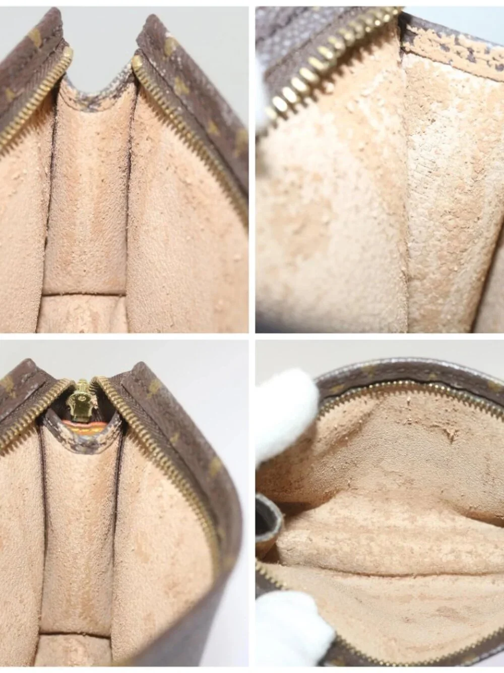 LOUIS VUITTON Monogram Poche Toilette 15 Pouch M47546 LV Auth